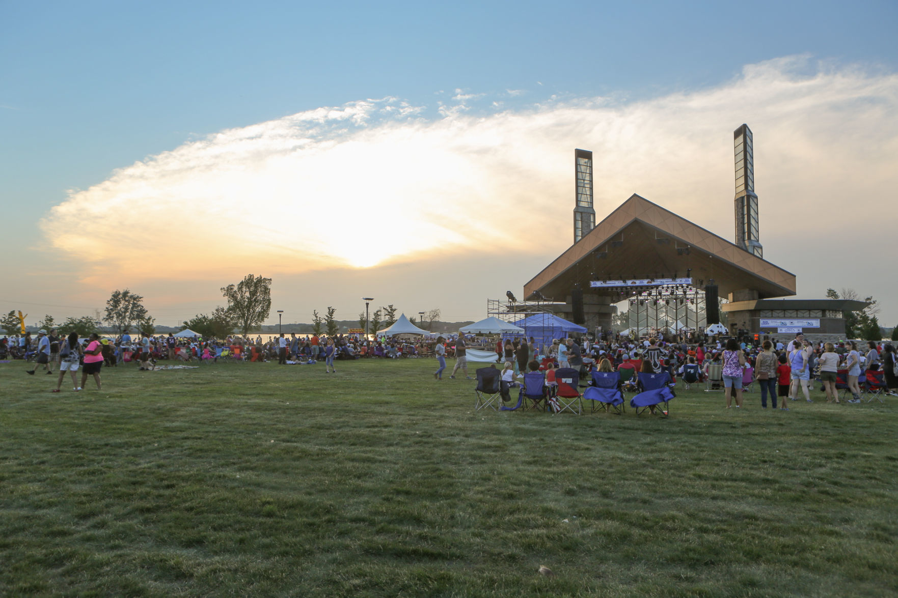 Festival of the Lakes - Day One - Kool and the Gang - Dick Diamond